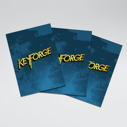 Gamegenic KeyForge Logo Sleeves - Blue (40 Sleeves)