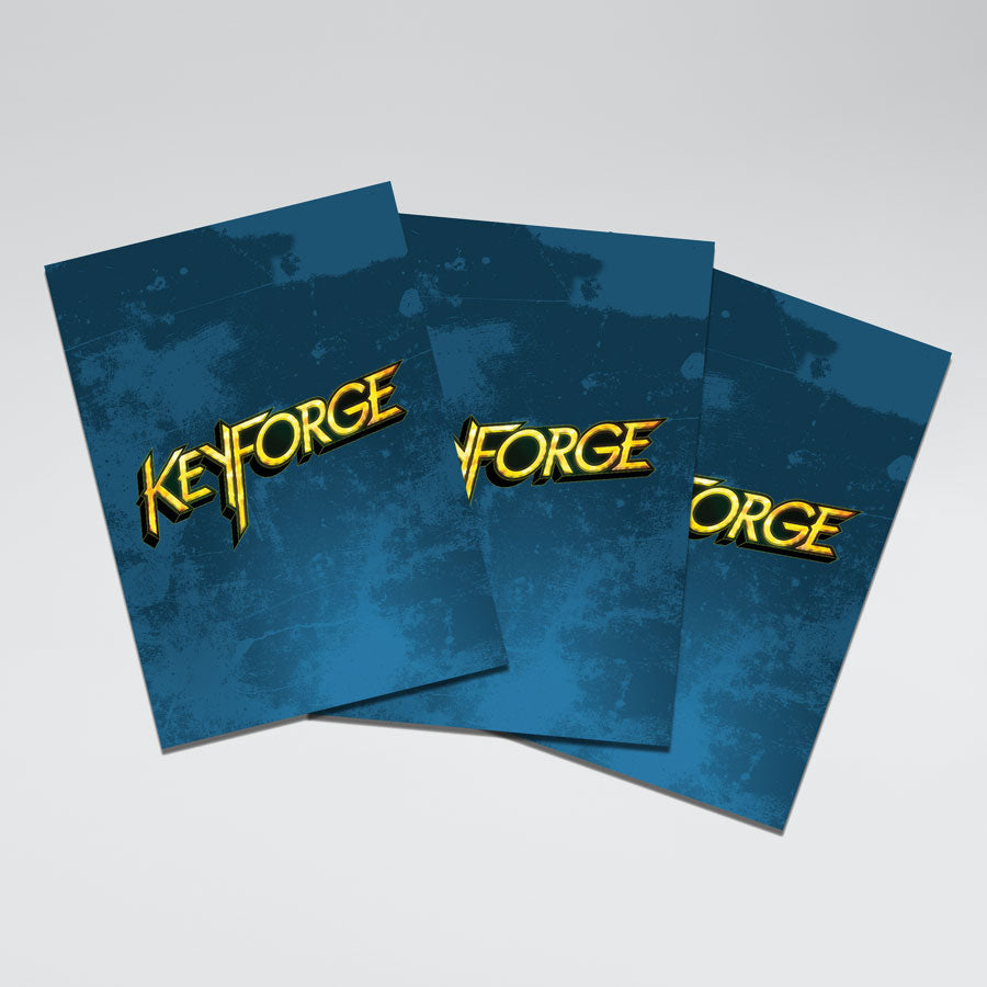 Gamegenic KeyForge Logo Sleeves - Blue (40 Sleeves)