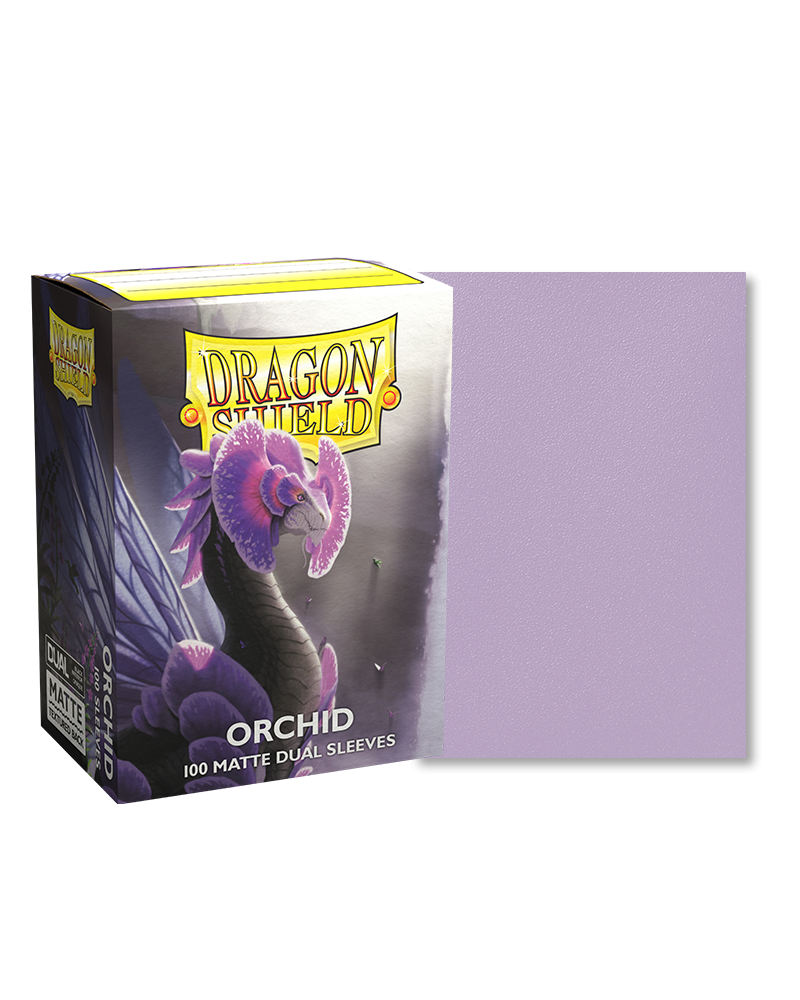 Dragon Shield Dual Matte Sleeves - Orchid 'Emme' (100 Sleeves)