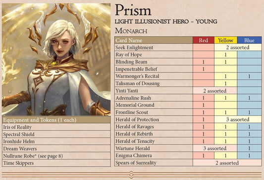 Prism - Light Illusionist Budget Blitz Deck