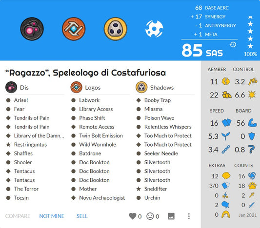 “Ragazzo”, Speleologo di Costafuriosa - CotA 85 SAS