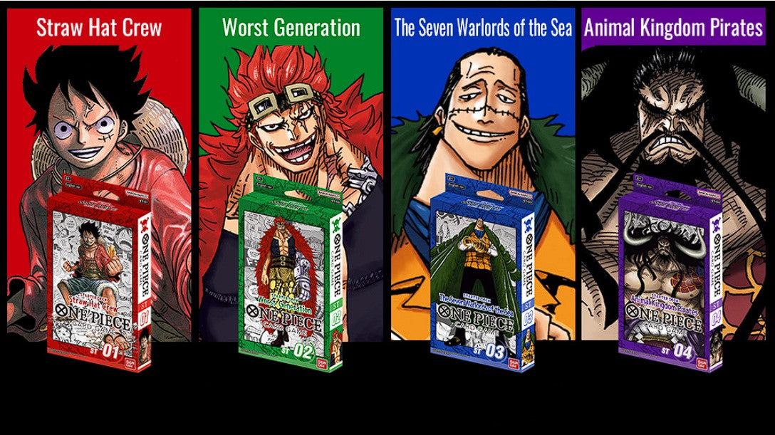 One Piece Card Game Starter Decks