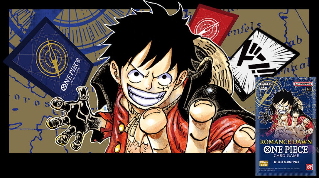 One Piece Card Game Booster Displays