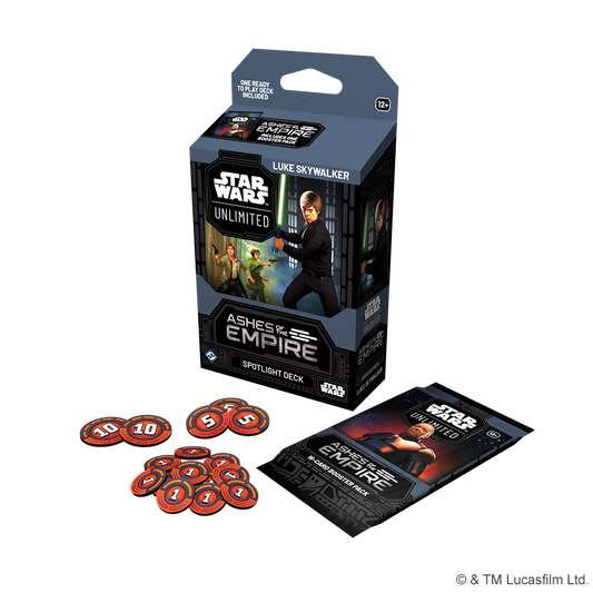 SWU - Ashes of the Empire - Deck Luke Skywalker ENG