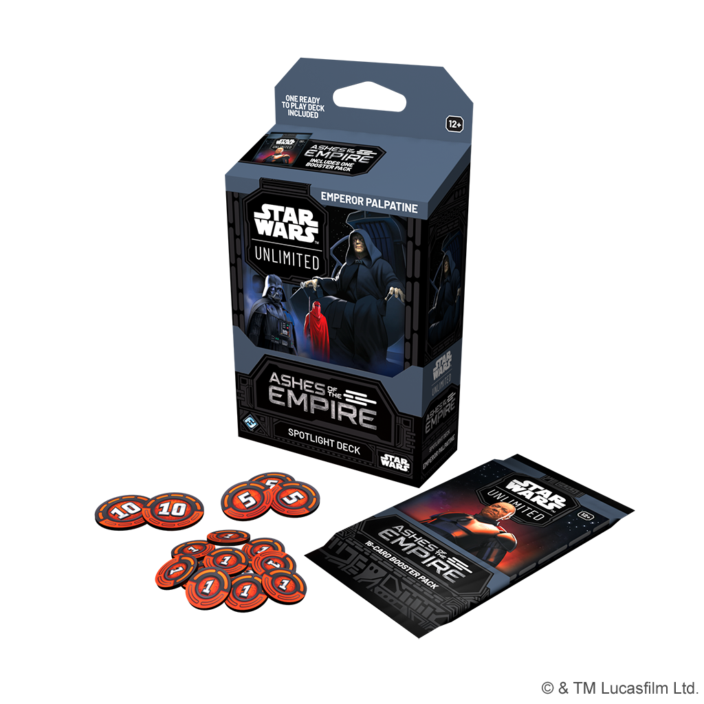 SWU - Ashes of the Empire - Deck Palpatine ENG
