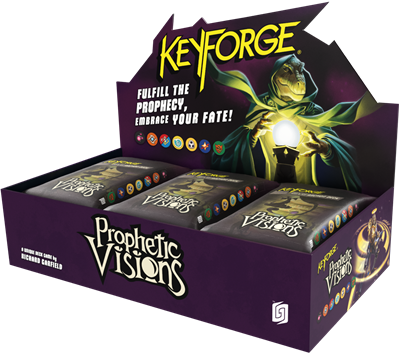 KeyForge: Prophetic Visions Deck Display (12 Decks) - ENG
