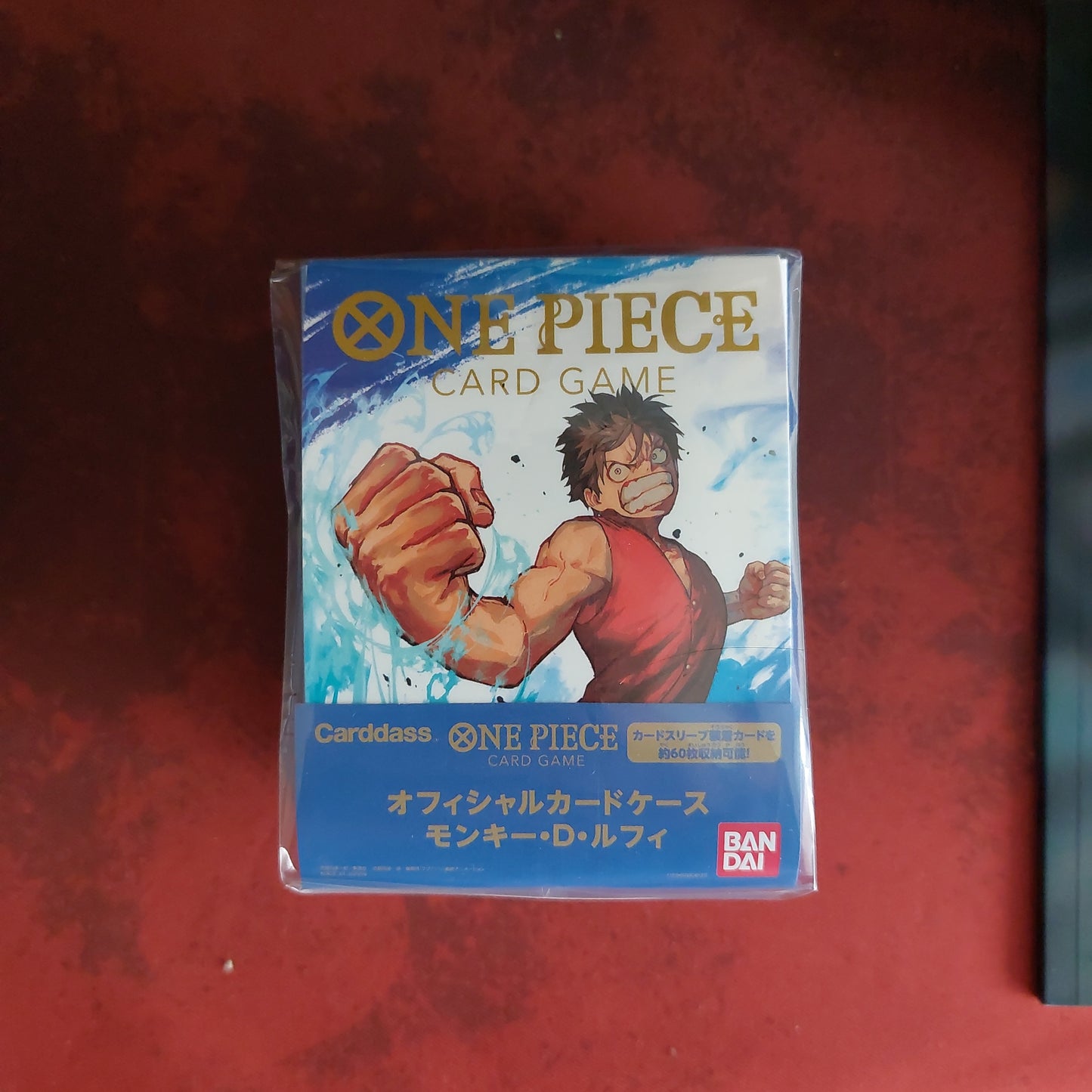 ONE PIECE CARD GAME - LIMITED CARD CASE -MONKEY.D.LUFFY-