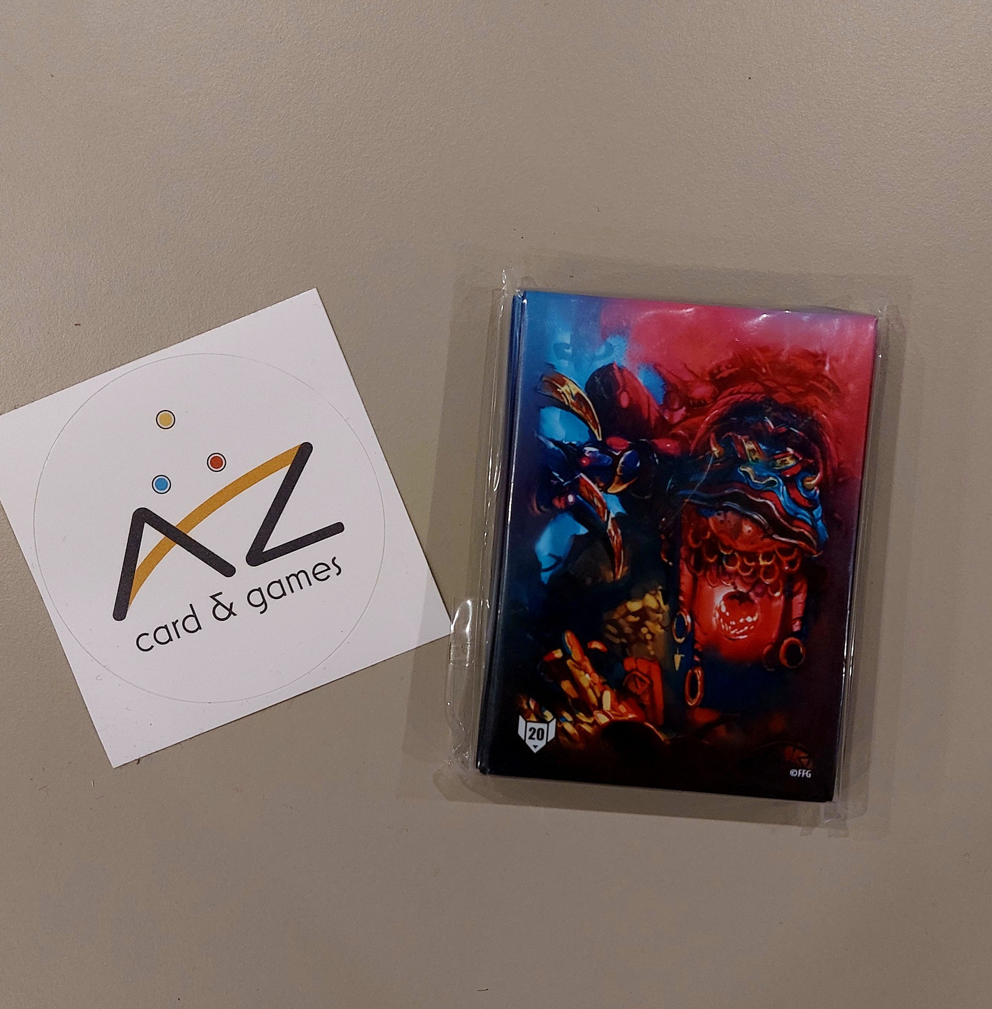 KeyForge: Art Sleeve Greed - Dis 66 x 92 mm (40) AZ Card & Games KeyForge: Art Sleeve Greed - Dis 66 x 92 mm (40) AZ Card & Games