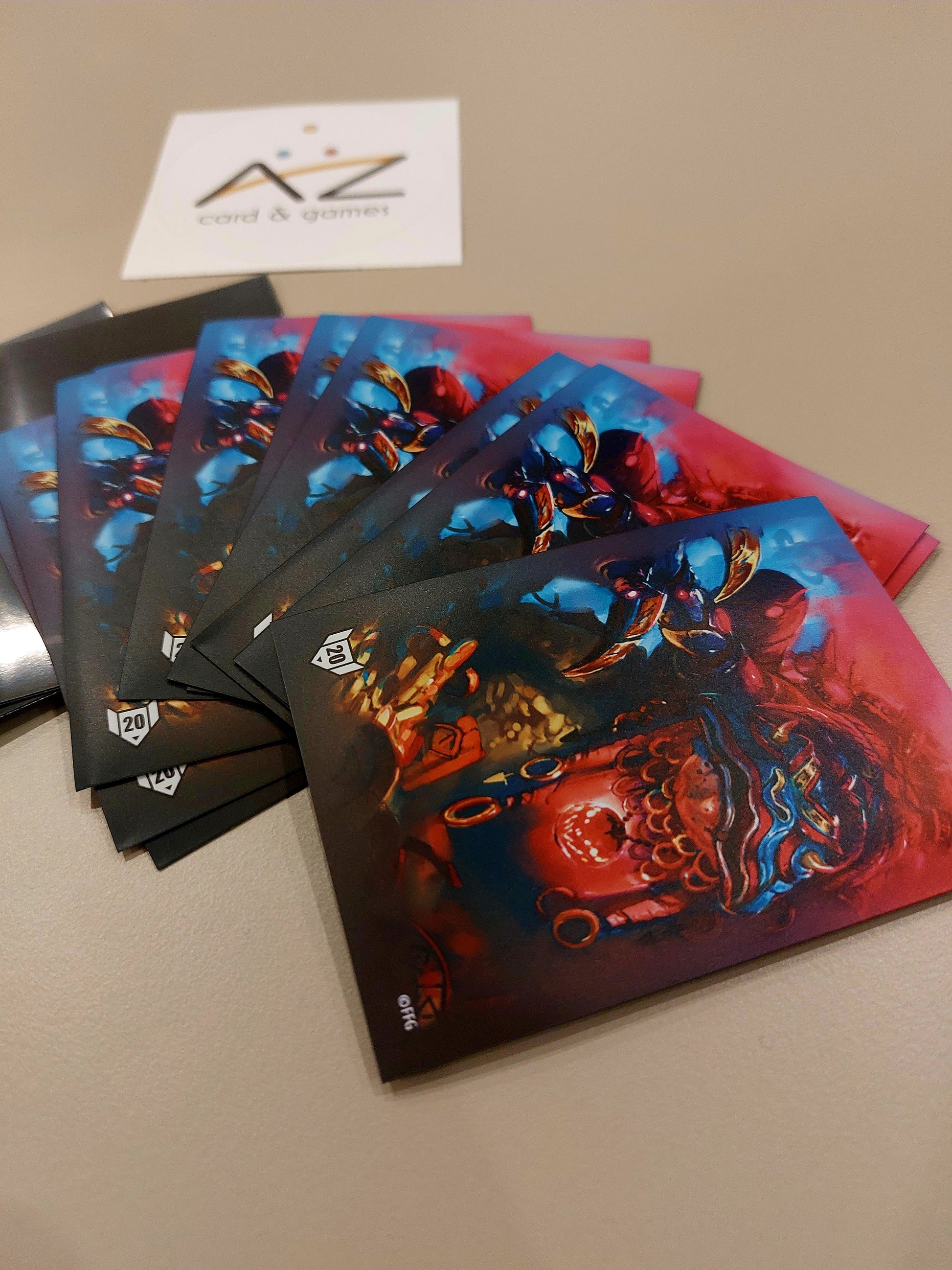 KeyForge: Art Sleeve Greed - Dis 66 x 92 mm (40) AZ Card & Games KeyForge: Art Sleeve Greed - Dis 66 x 92 mm (40) AZ Card & Games