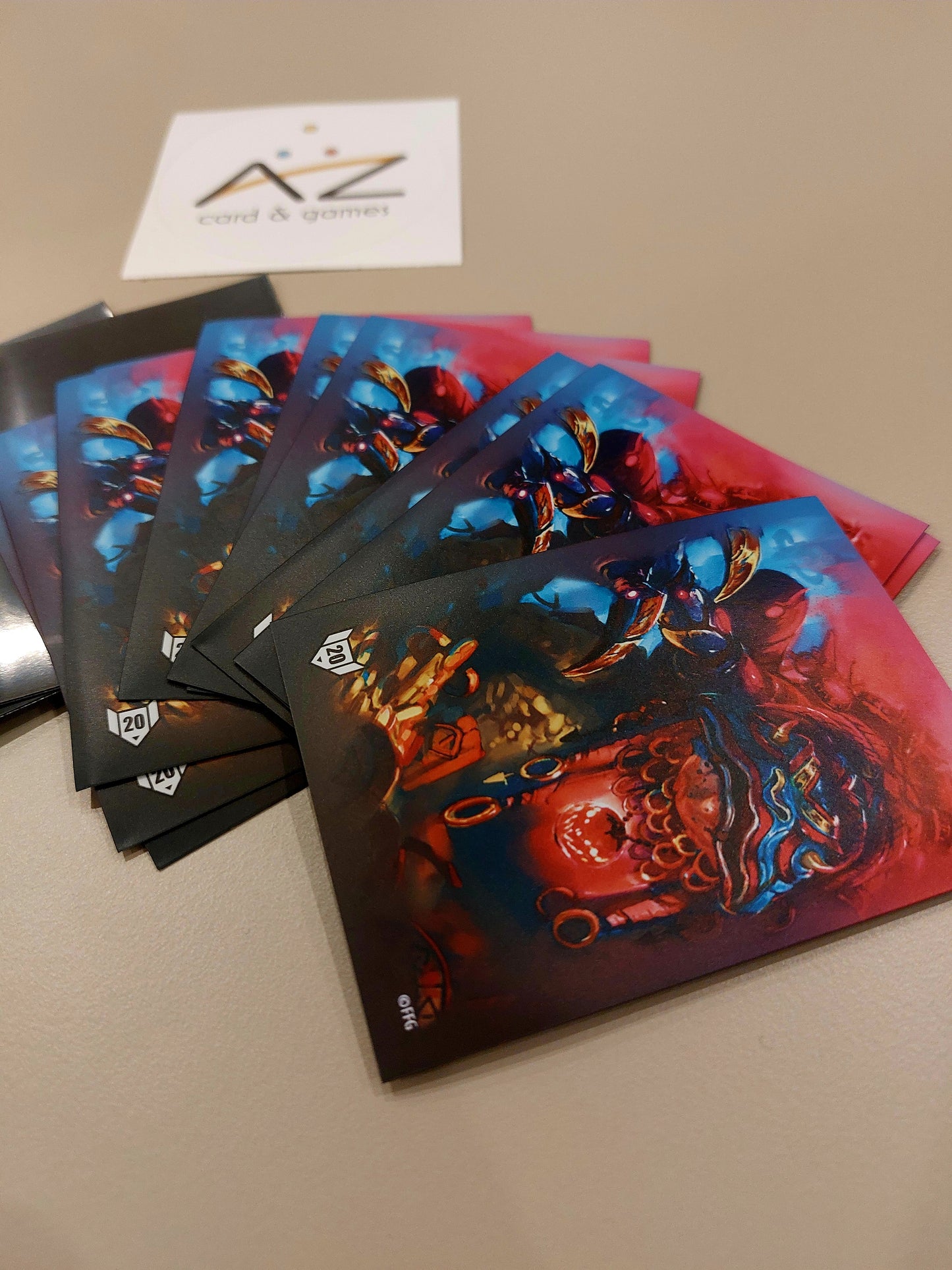 KeyForge: Art Sleeve Greed - Dis 66 x 92 mm (40)