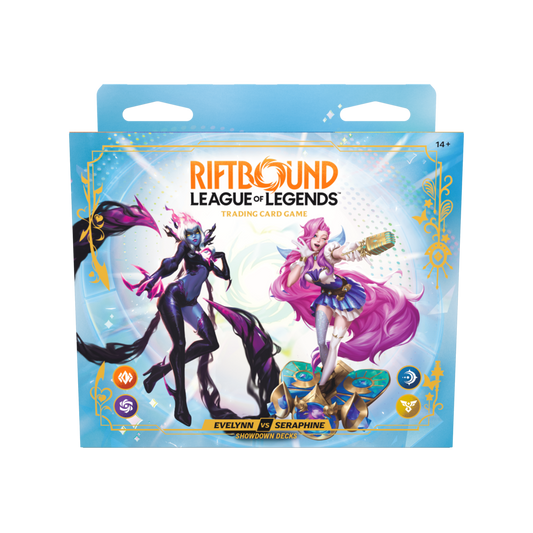 LoL Riftbound: Radiance Showdown Deck Display