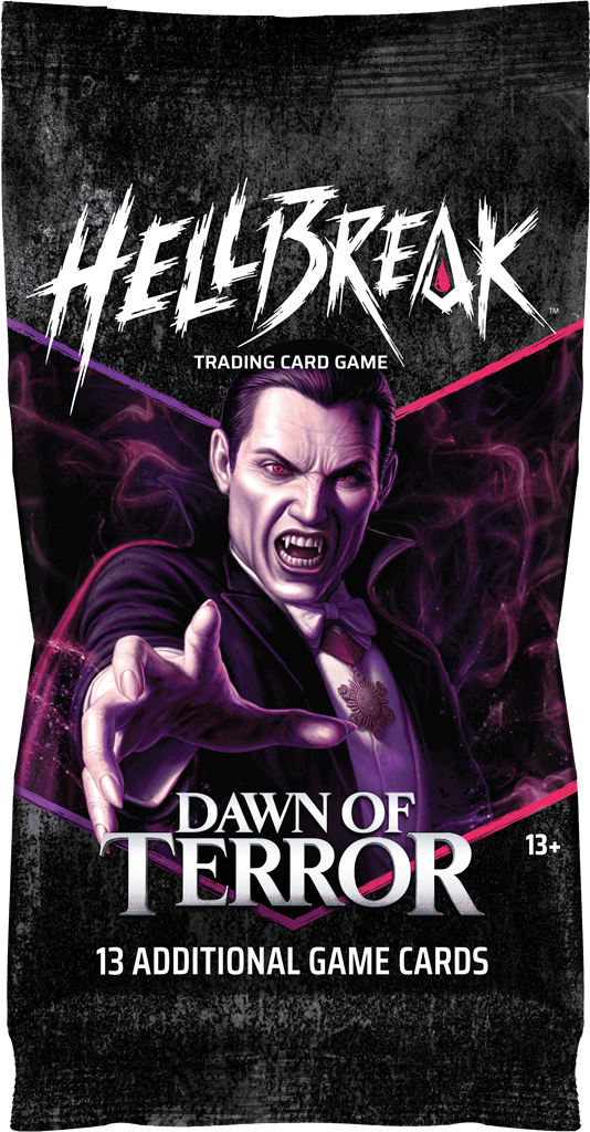 HELLBREAK TCG - DAWN OF TERROR | BOX 24 BUSTE ENG
