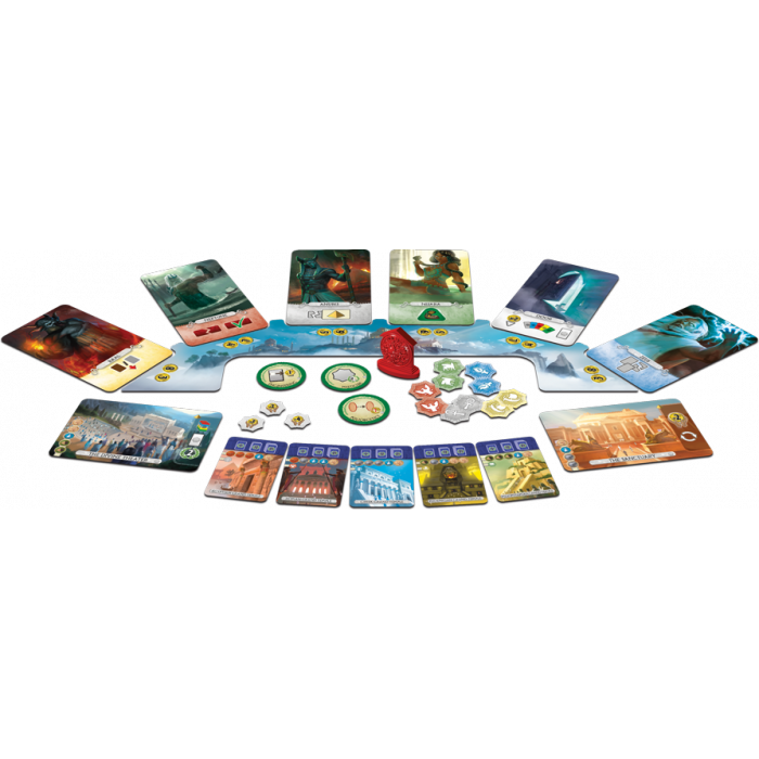 7 Wonders Duel Pantheon Exp. EU, Multicolore, REP01-008 - versione olandese 7 Wonders Duel Pantheon Exp. EU, Multicolore, REP01-008 - versione olandese