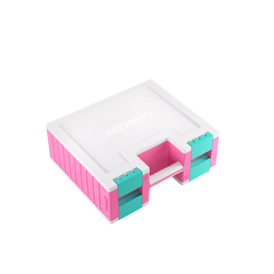 Game Castle Pink/White/Teal