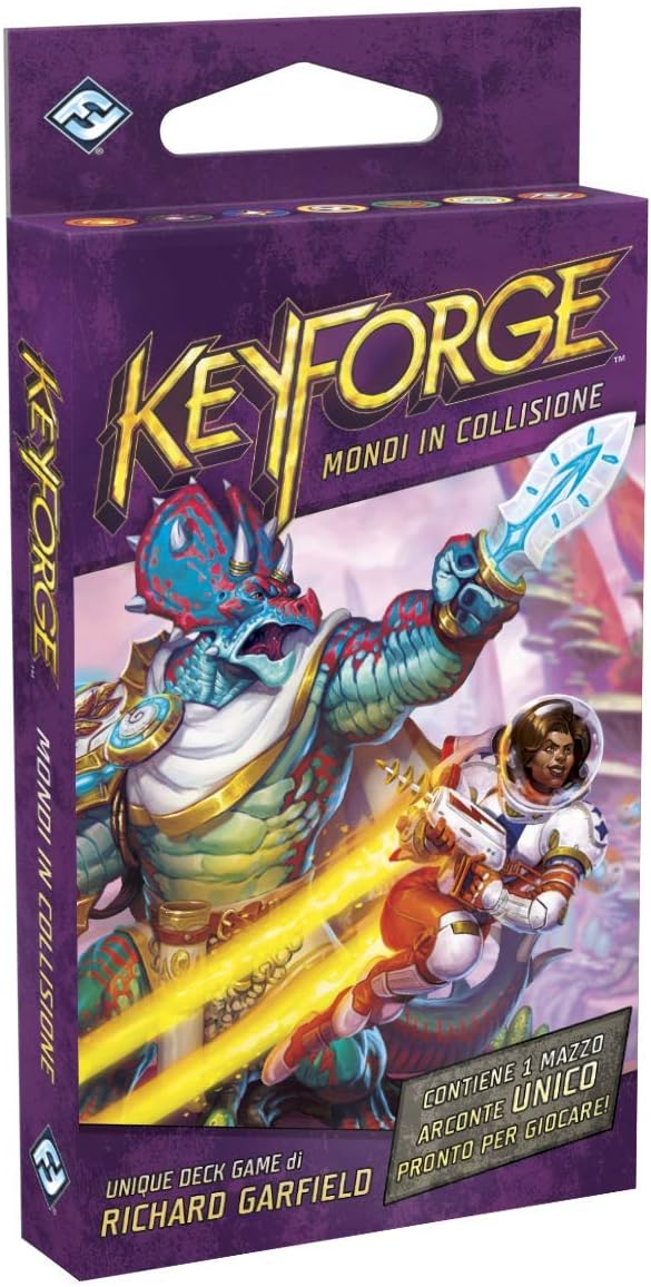 KeyForge Mondi in Collisione (World's Collide WC) - STARTER SET per 2 Giocatori ITA