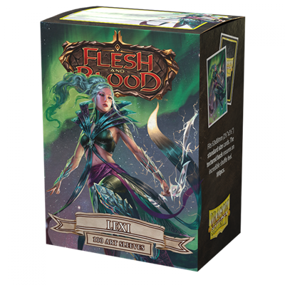 DRAGON SHIELD MATTE ART SLEEVES - FLESH AND BLOOD LEXI (100 SLEEVES)
