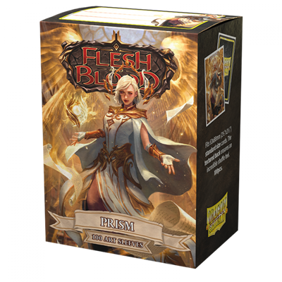 DRAGON SHIELD MATTE ART SLEEVES - FLESH AND BLOOD PRISM (100 SLEEVES)