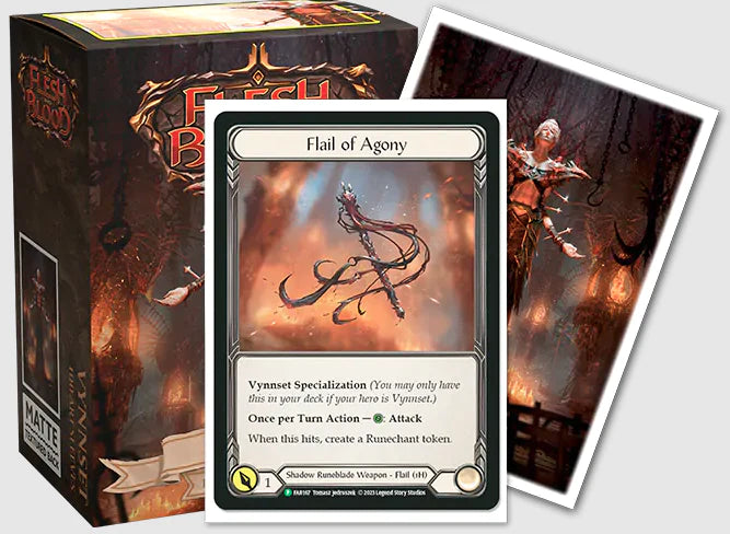DRAGON SHIELD FLESH&BLOOD LICENSE STANDARD MATTE ART SLEEVES - VYNNSET (100 SLEEVES)
