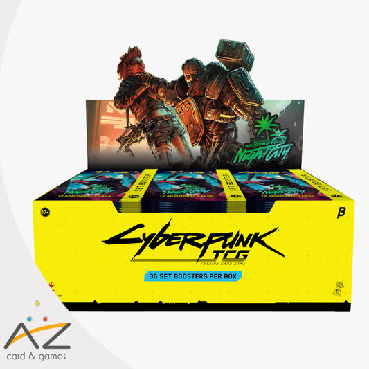CYBERPUNK TCG - WELCOME TO NIGHT CITY - BOX 36 BUSTE BETA - ENG