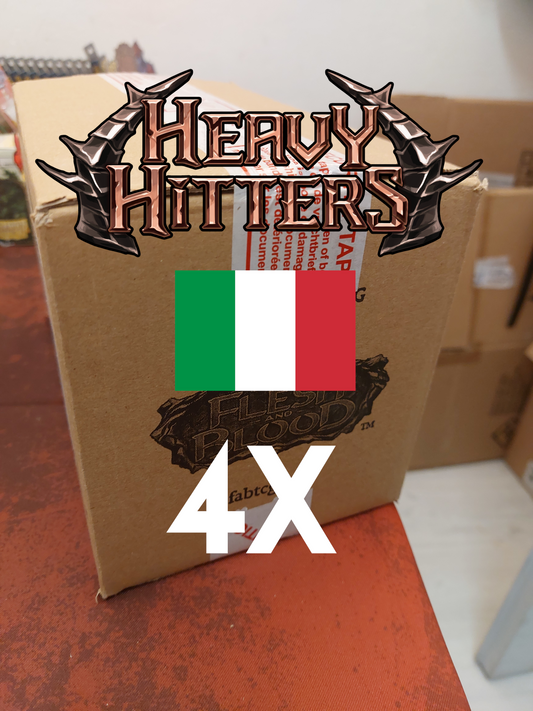 Case FLESH & BLOOD TCG - HEAVY HITTERS BOX (24 PACKS) - ITA