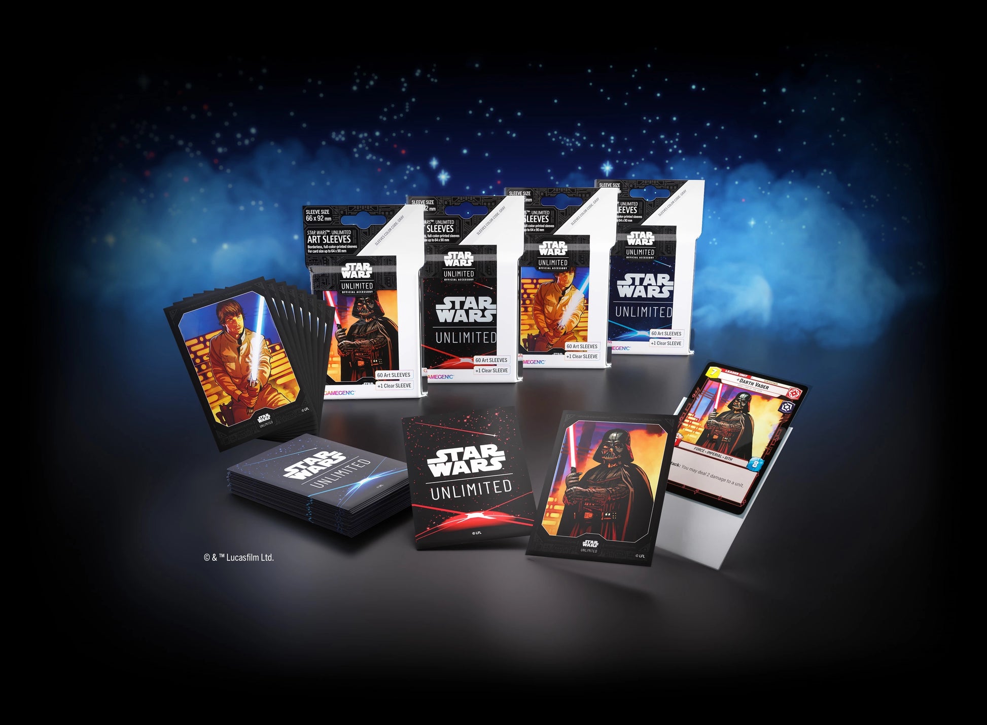 Star Wars Destiny Card Sleeves Star Wars: Unlimited Card Game Art Sleeves - Darth Vader Design (Fantasy Flight Games) Star Wars Unlimited Art Sleeves Darth Vader Fantasy Flight Star Wars Destiny Card Sleeves Star Wars: Unlimited Card Game Art Sleeves - Darth Vader Design (Fantasy Flight Games) Star Wars Unlimited Art Sleeves Darth Vader Fantasy Flight
