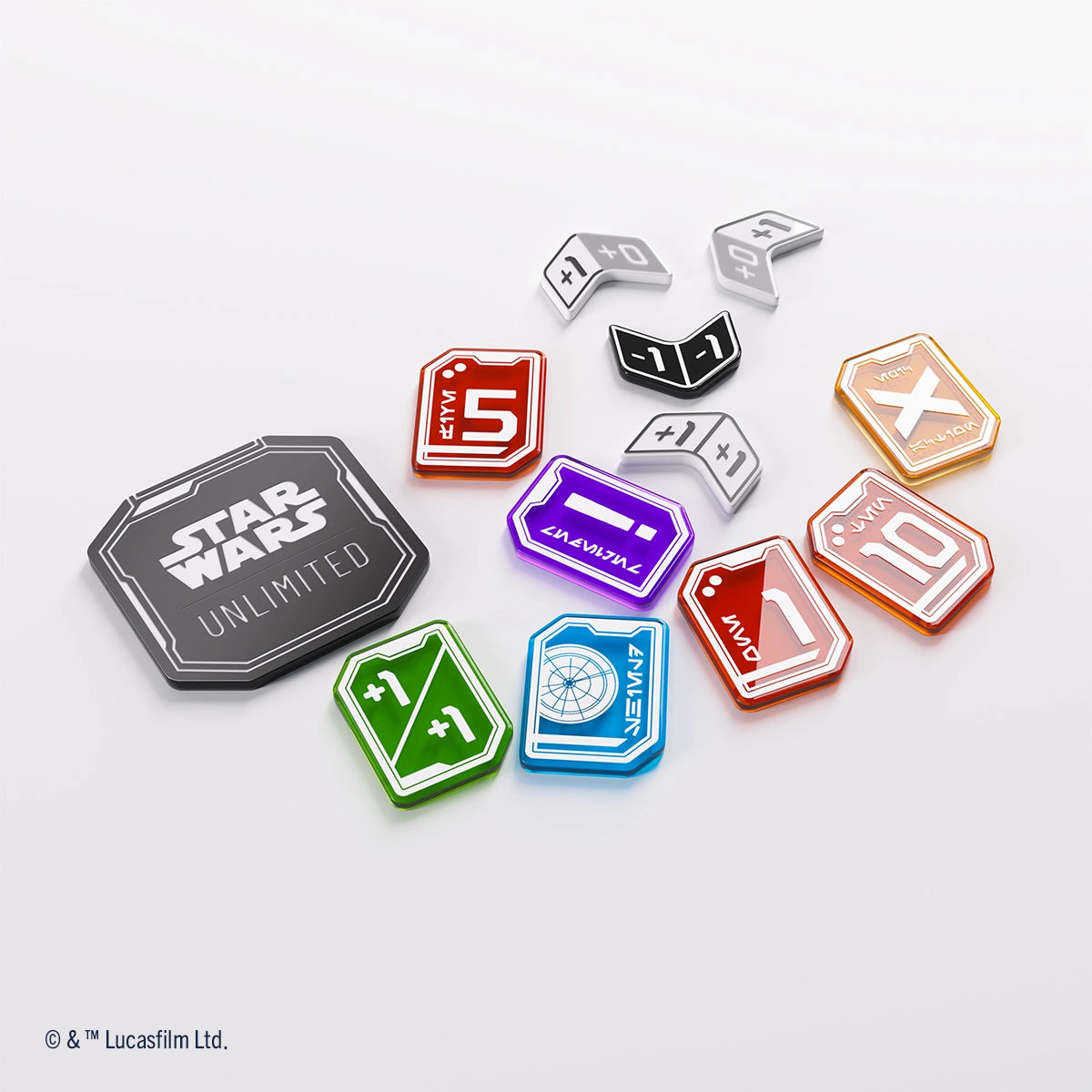 GAMEGENIC - STAR WARS: UNLIMITED ACRYLIC TOKENS