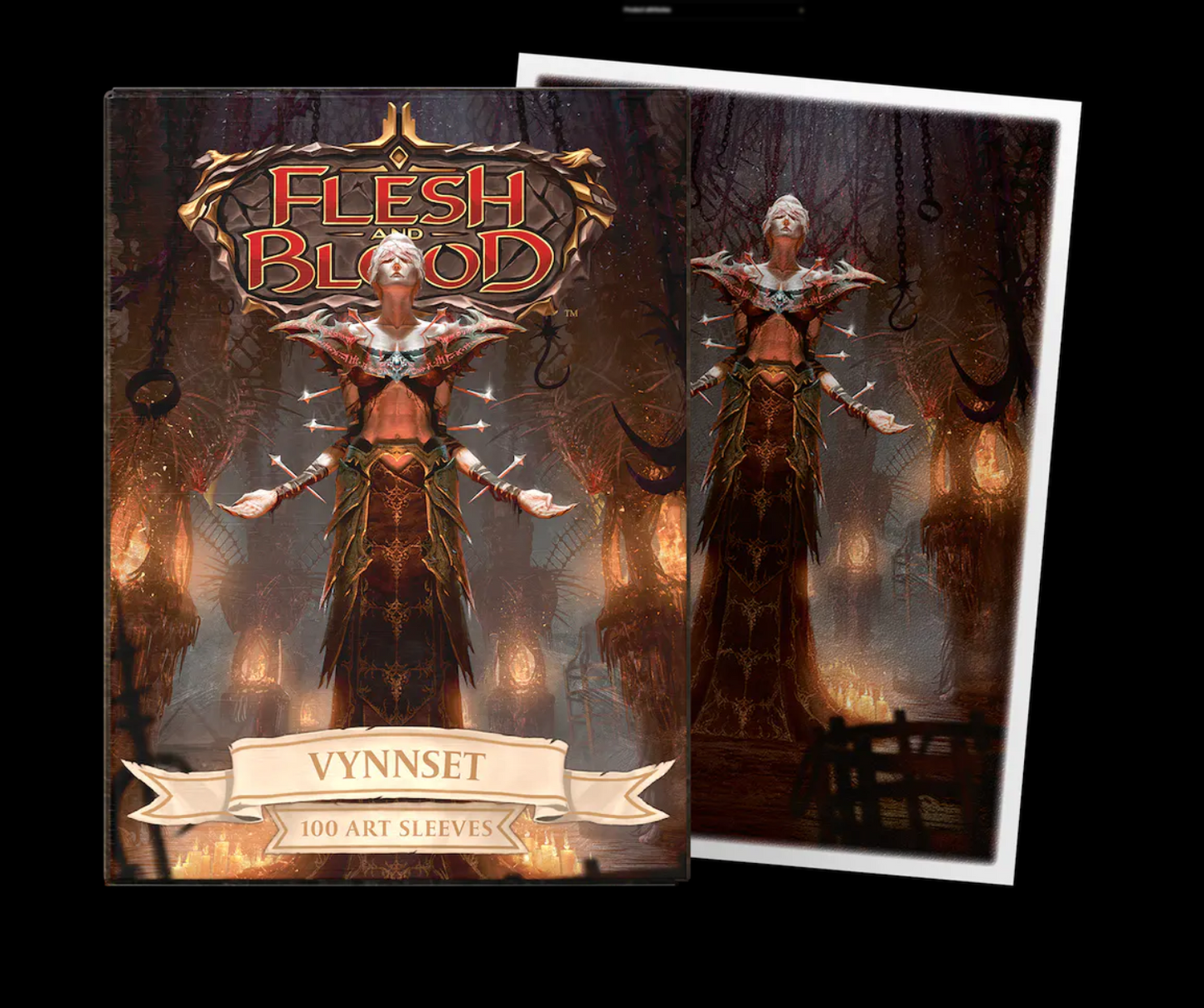 DRAGON SHIELD FLESH&BLOOD LICENSE STANDARD MATTE ART SLEEVES - VYNNSET (100 SLEEVES)