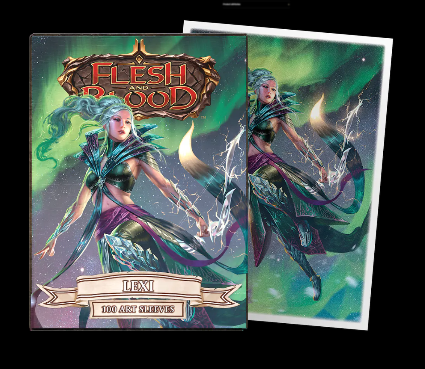 DRAGON SHIELD MATTE ART SLEEVES - FLESH AND BLOOD LEXI (100 SLEEVES)