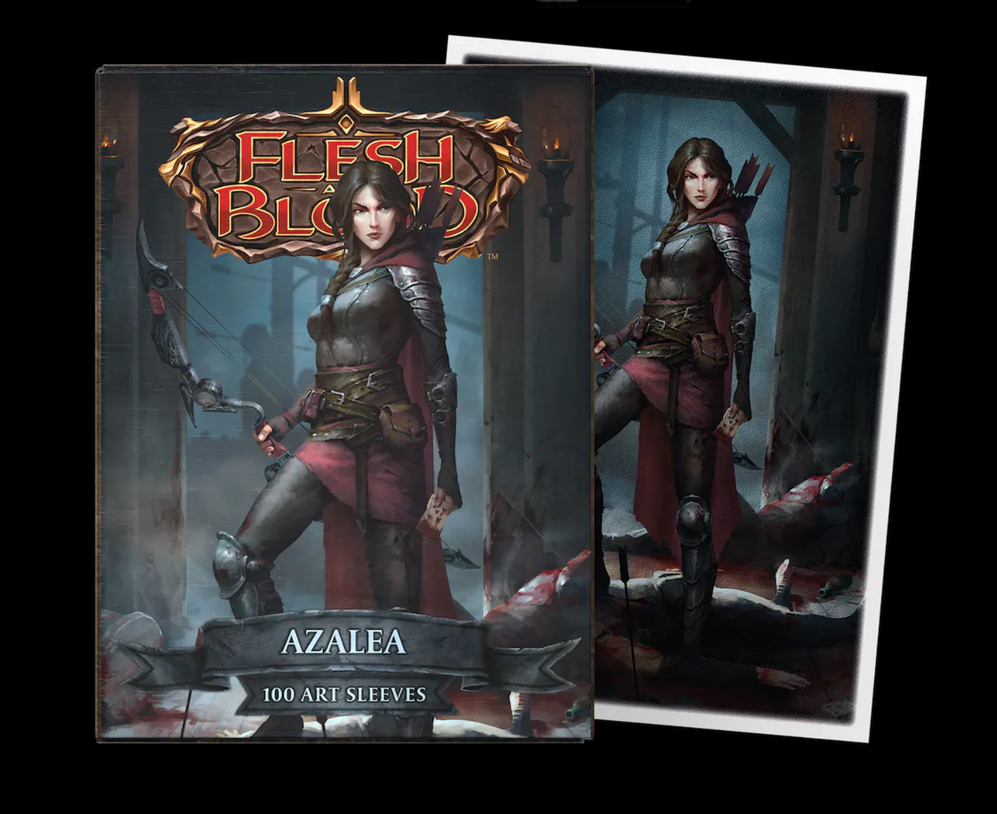 DRAGON SHIELD FLESH AND BLOOD LICENSE STANDARD MATTE ART SLEEVES - AZALEA (100 SLEEVES)