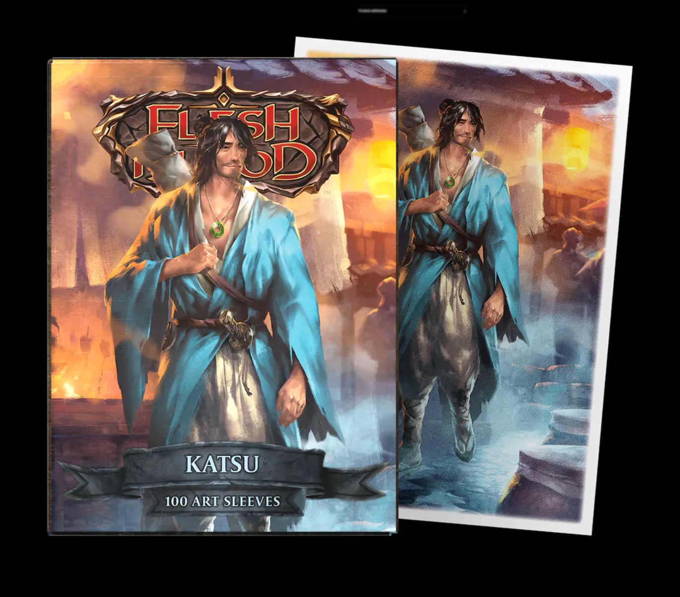 DRAGON SHIELD FLESH AND BLOOD LICENSE STANDARD MATTE ART SLEEVES - KATSU (100 SLEEVES)