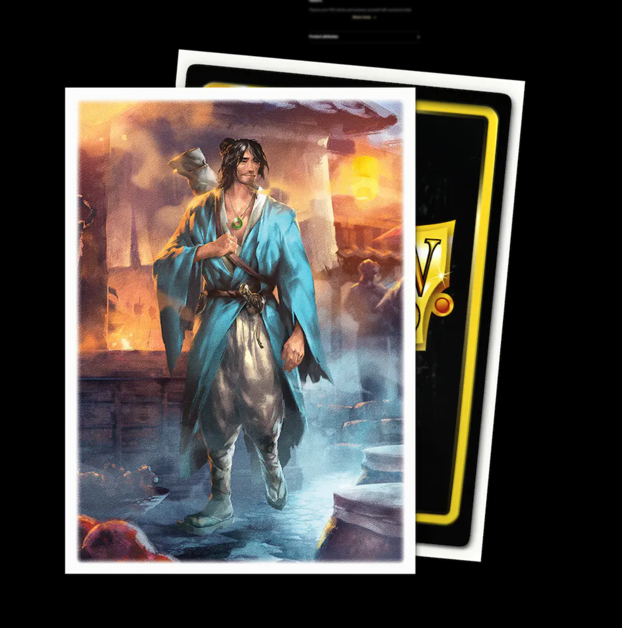 DRAGON SHIELD FLESH AND BLOOD LICENSE STANDARD MATTE ART SLEEVES - KATSU (100 SLEEVES)