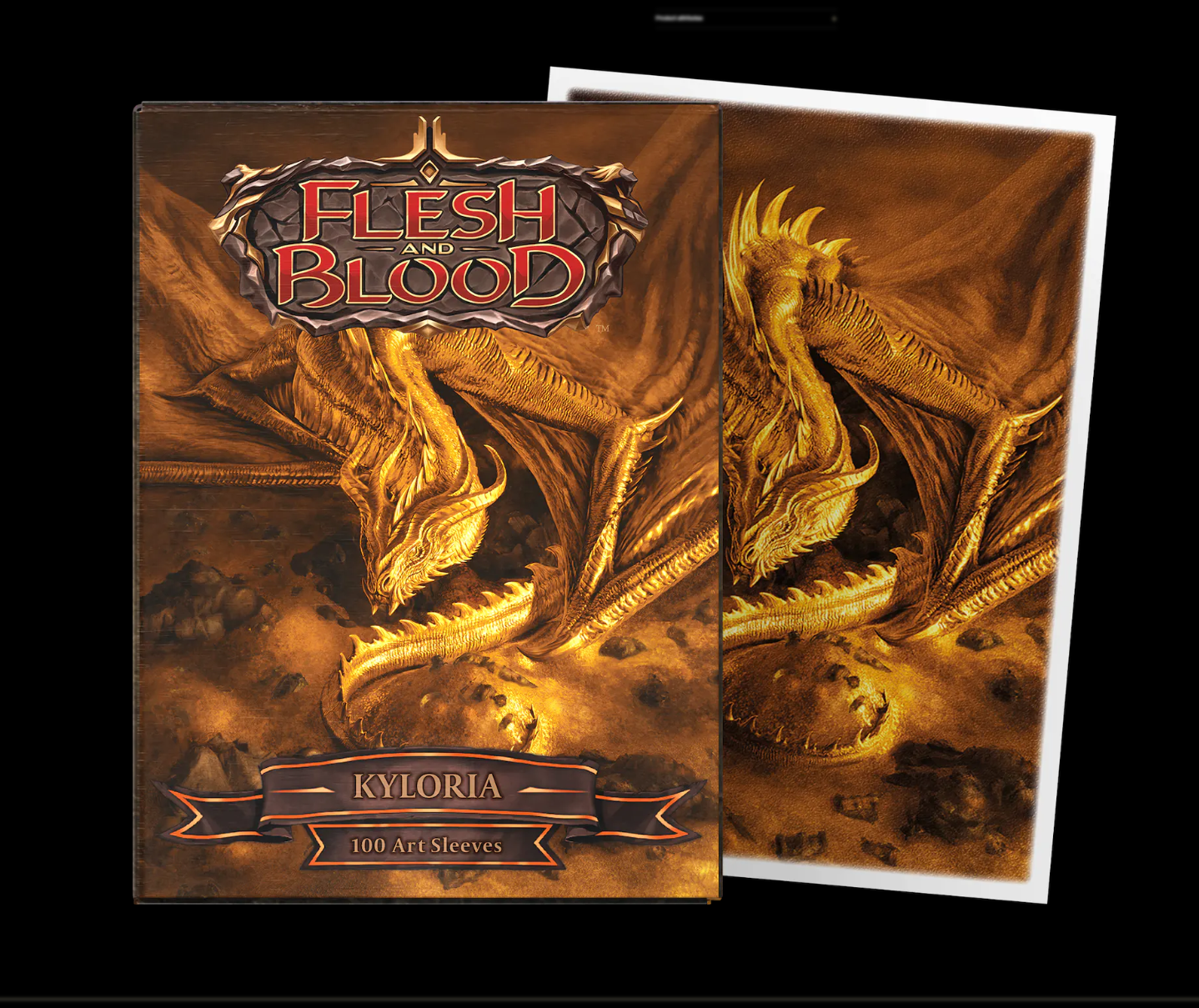 DRAGON SHIELD FLESH AND BLOOD LICENSE STANDARD ART SLEEVES - KYLORIA (100 SLEEVES)