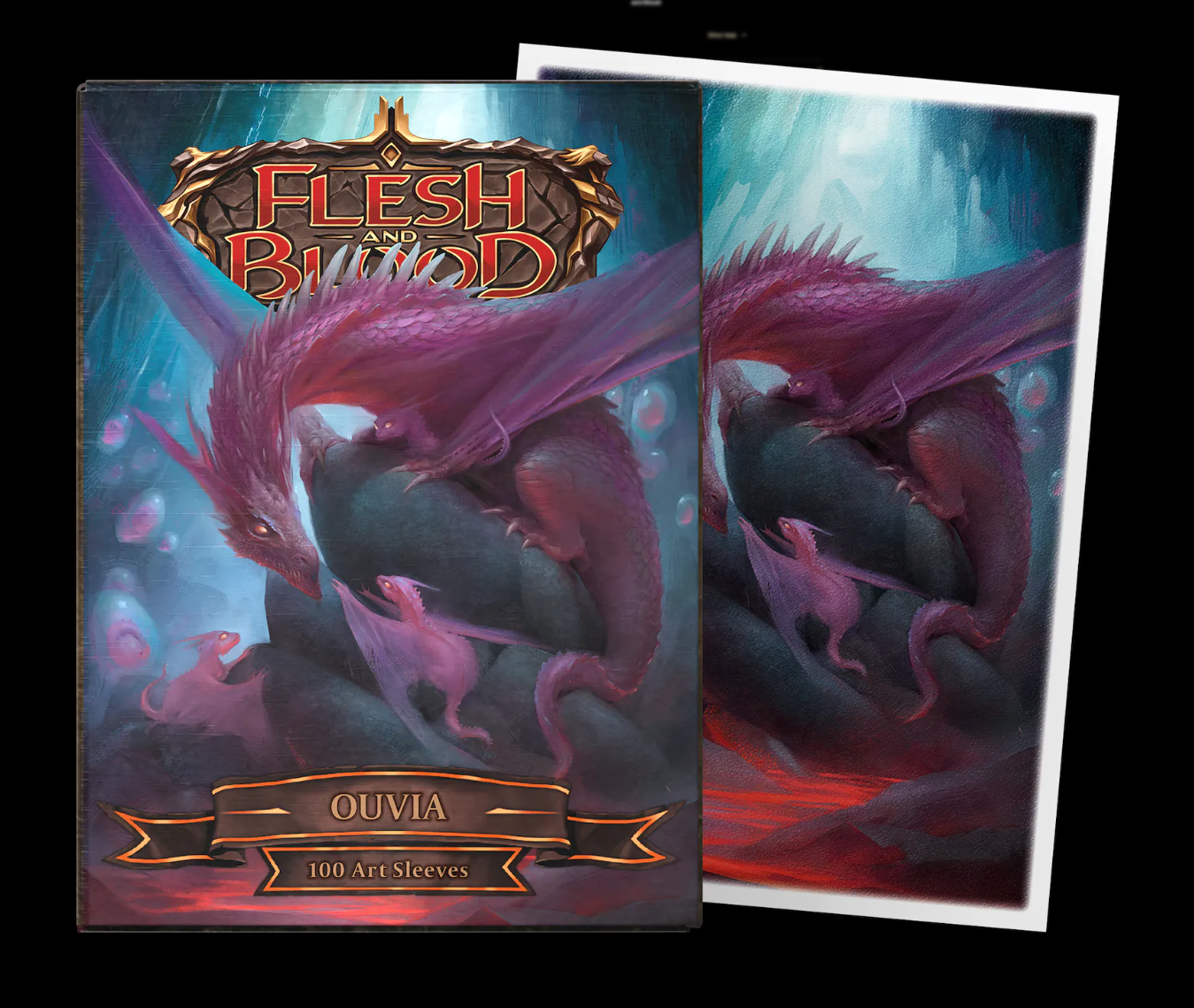 DRAGON SHIELD FLESH AND BLOOD LICENSE STANDARD ART SLEEVES - OUVIA (100 SLEEVES)
