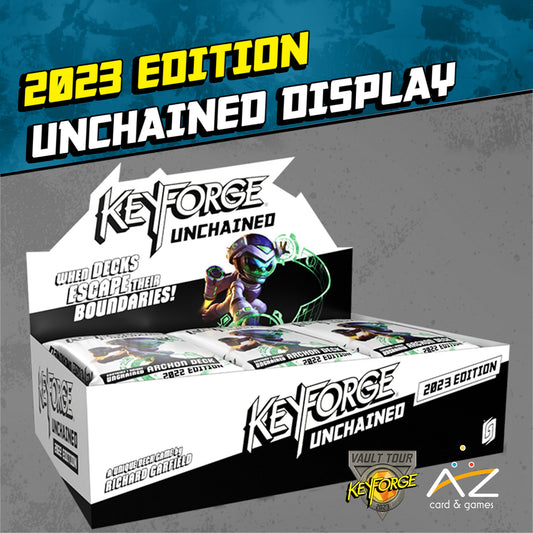 KEYFORGE: UNCHAINED 2023 DECK DISPLAY (12 DECKS) - ENGLISH
