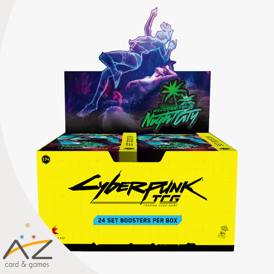 CYBERPUNK TCG - WELCOME TO NIGHT CITY - BOX 24 BUSTE RETAIL - ENG