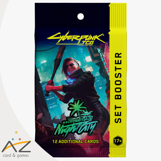 CYBERPUNK TCG - WELCOME TO NIGHT CITY - BOX 24 BUSTE RETAIL - ENG