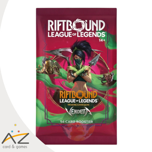 LoL Riftbound: Vendetta Showdown Deck Display