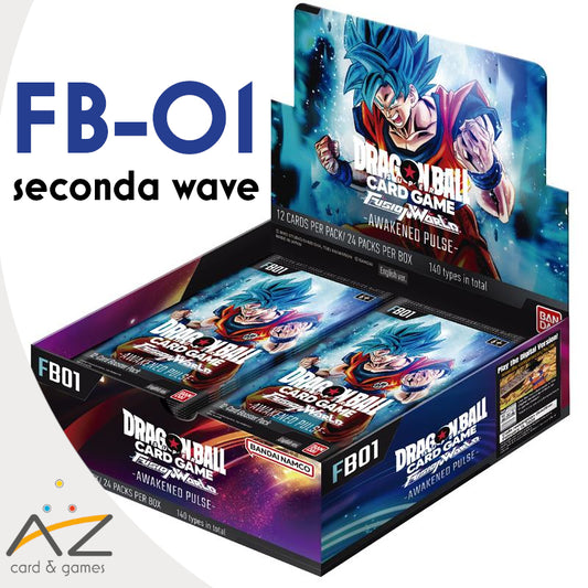 PREORDER Dragon Ball Super Card Game Fusion World 01 Box FB-01 Eng (seconda wave)