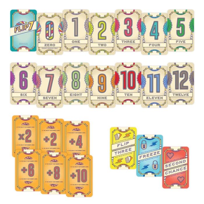 Flip 7 PEG - Edizione Inglese