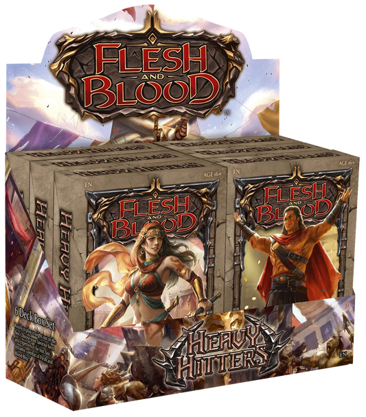 FLESH & BLOOD TCG - 6 BLITZ HEAVY HITTERS - ENG