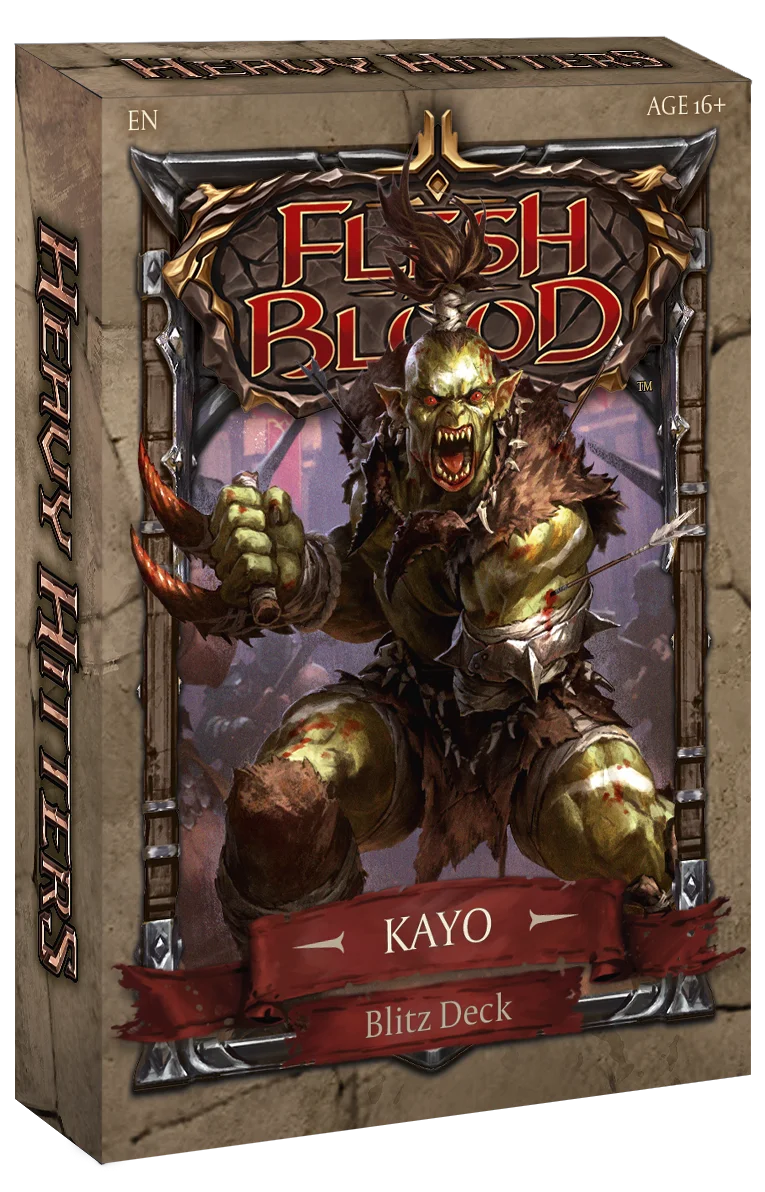 FLESH & BLOOD TCG - 6 BLITZ HEAVY HITTERS - ENG