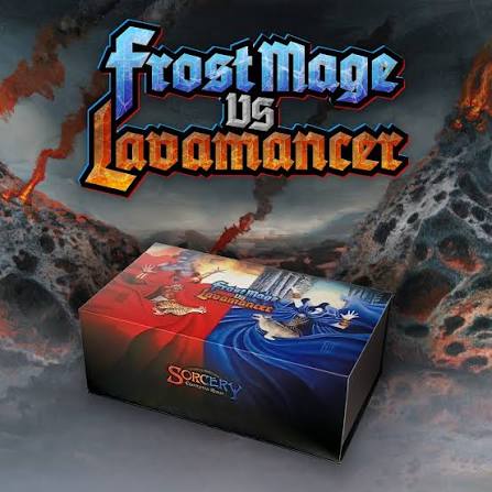 Sorcery TCG - Frost Mage vs Lavamancer Preconstructed Deck Display (2 Decks) - EN