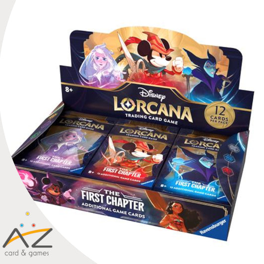 PREORDER LORCANA - BOX 24 BUSTE - FIRST CHAPTER - ENG