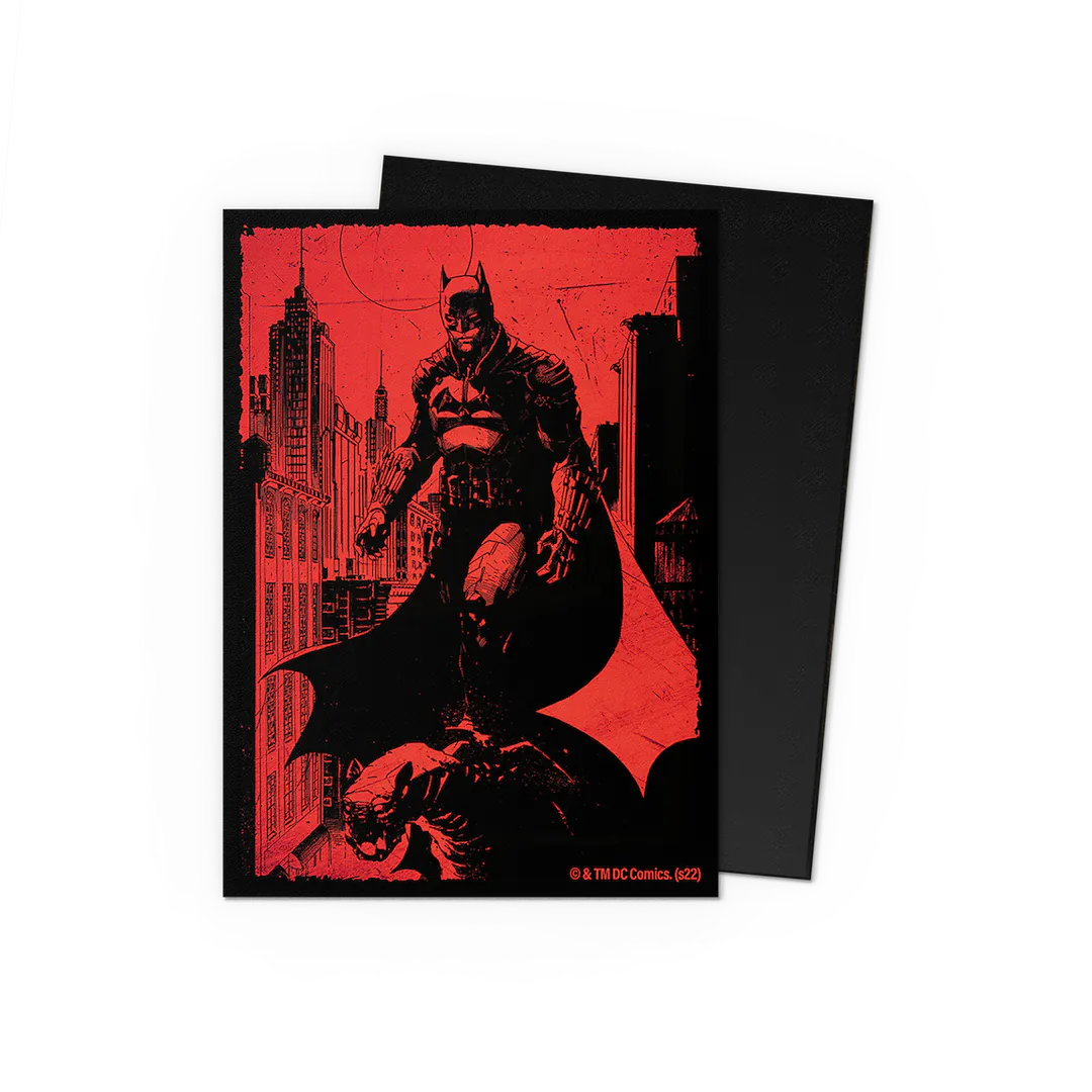 WB100 MATTE BLACK ART SLEEVES - THE BATMAN (100 SLEEVES)