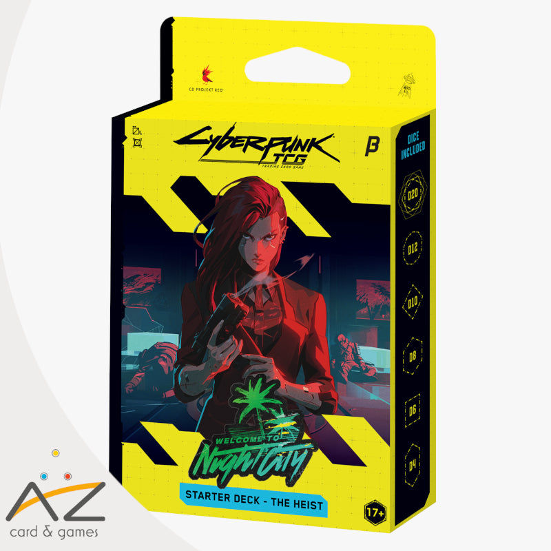 THE HEIST - CYBERPUNK TCG WELCOME TO NIGHT CITY - BETA STARTER DECK