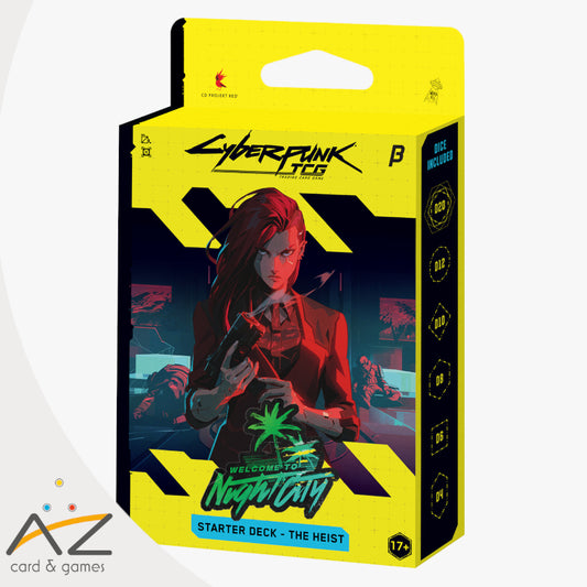 THE HEIST - CYBERPUNK TCG WELCOME TO NIGHT CITY - BETA STARTER DECK