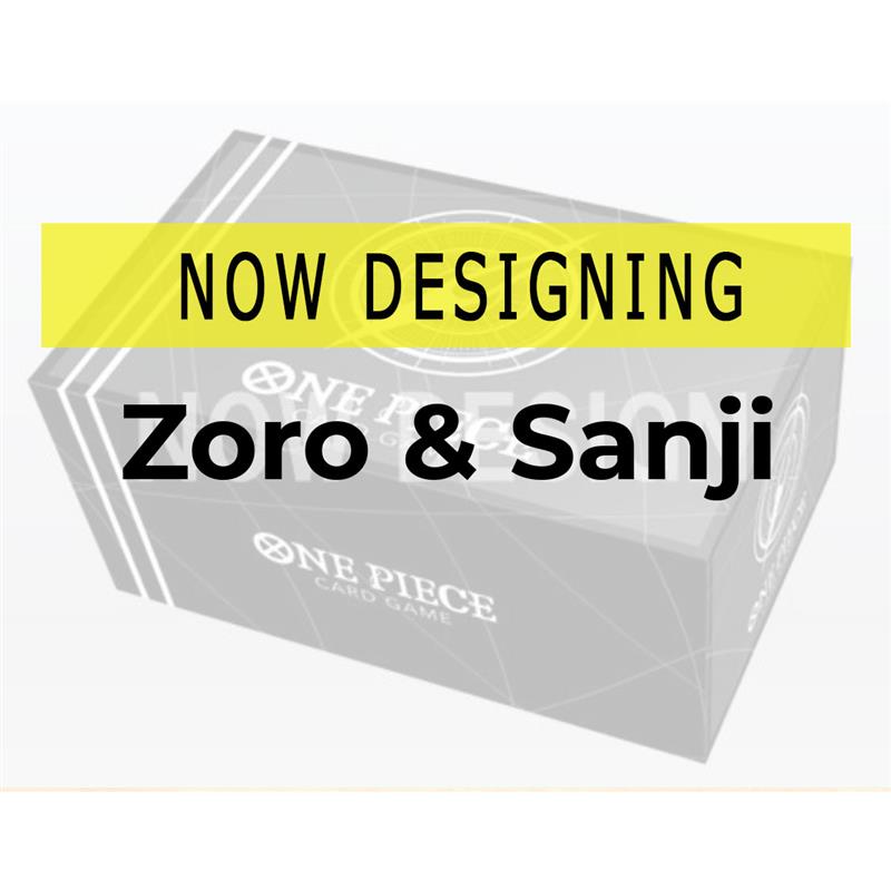 PREORDER One Piece Card Game Official Storage Box Zoro & Sanji Limited Edition