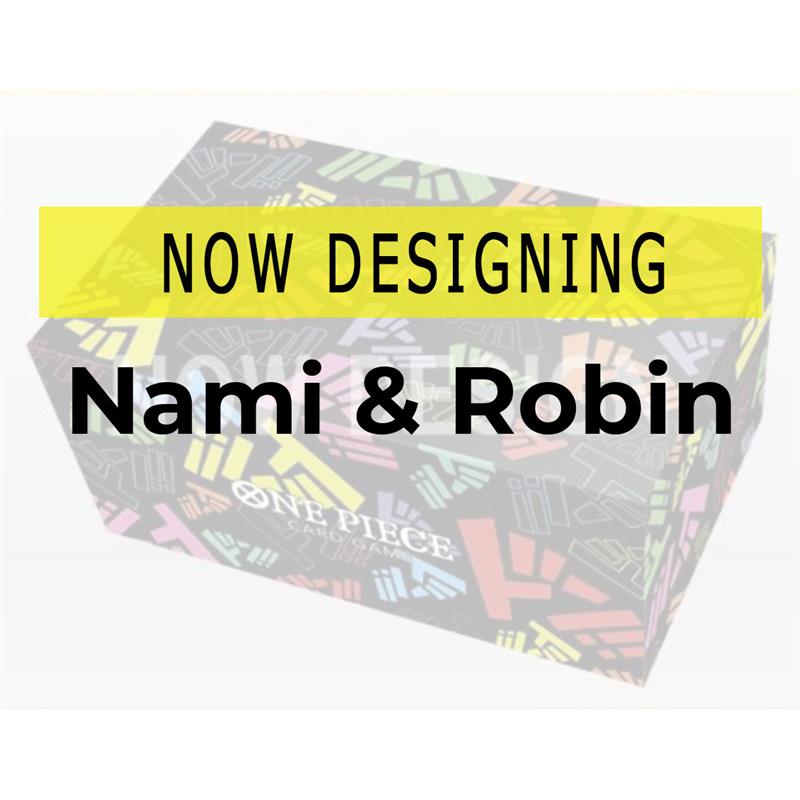 PREORDER One Piece Card Game Official Storage Box Nami & Robin Limited Edition