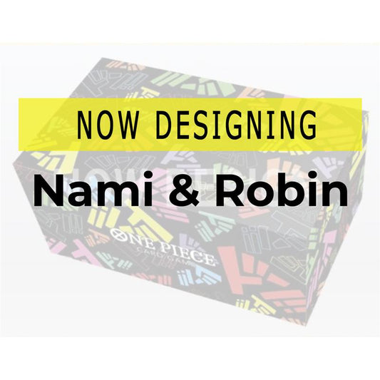 PREORDER One Piece Card Game Official Storage Box Nami & Robin Limited Edition
