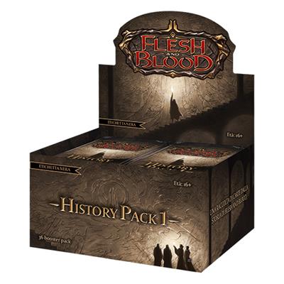 FaB- History Pack 1 BLACK LABEL (36 Packs) – ITALIANO